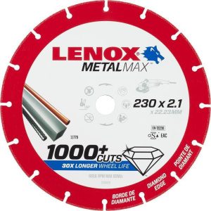 Δίσκος Κοπής Γωνιακού Τροχού 230mm LENOX