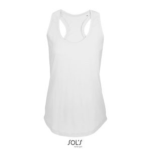 Γυναικείο αμάνικο μπλουζάκι Moka Λευκό - 00579 SOL'S