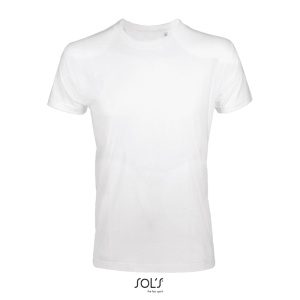 Ανδρικό T-shirt Imperial Fit Λευκό - 00580 SOL'S