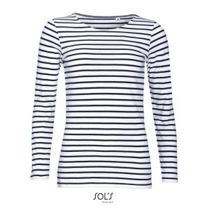 Γυναικείο μακρυμάνικο Τ-shirt Marine Women - 01403 SOL'S