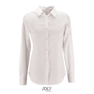 Γυναικείο μακρυμάνικο πουκάμισο herringbone Brody Women - 02103 SOL'S
