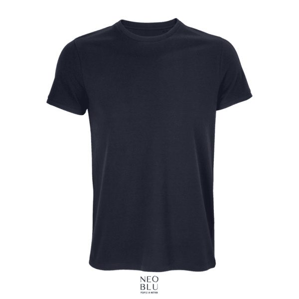 Ανδρικό Κοντομάνικο Πικέ T-shirt Loris 3-4XL - 03775 NEOBLU