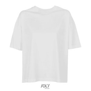 Γυναικείο Oversized T-shirt Boxy Women Λευκό - 03807 SOL'S