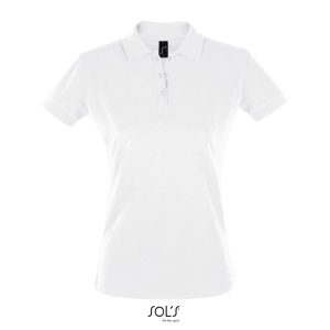 Γυναικείο πόλο πικέ Perfect Women Λευκό 3XL  - 11347 SOL'S