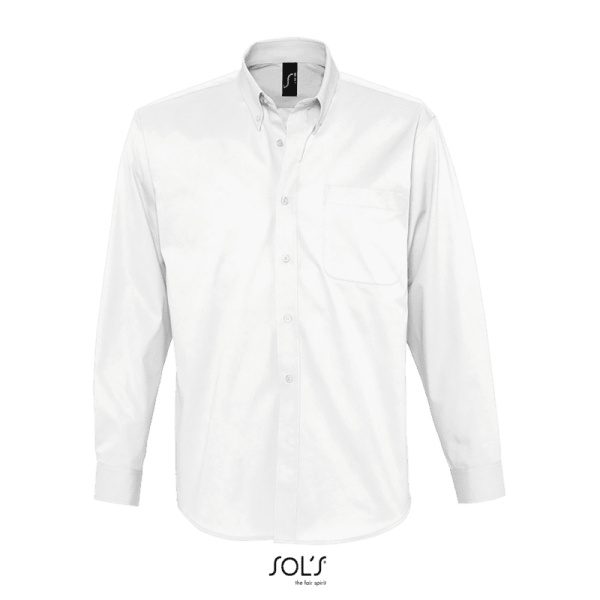 Ανδρικό μακρυμάνικο twill πουκάμισο Bel-air - 16090 SOL'S